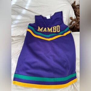 Purple Kids Cheer Top